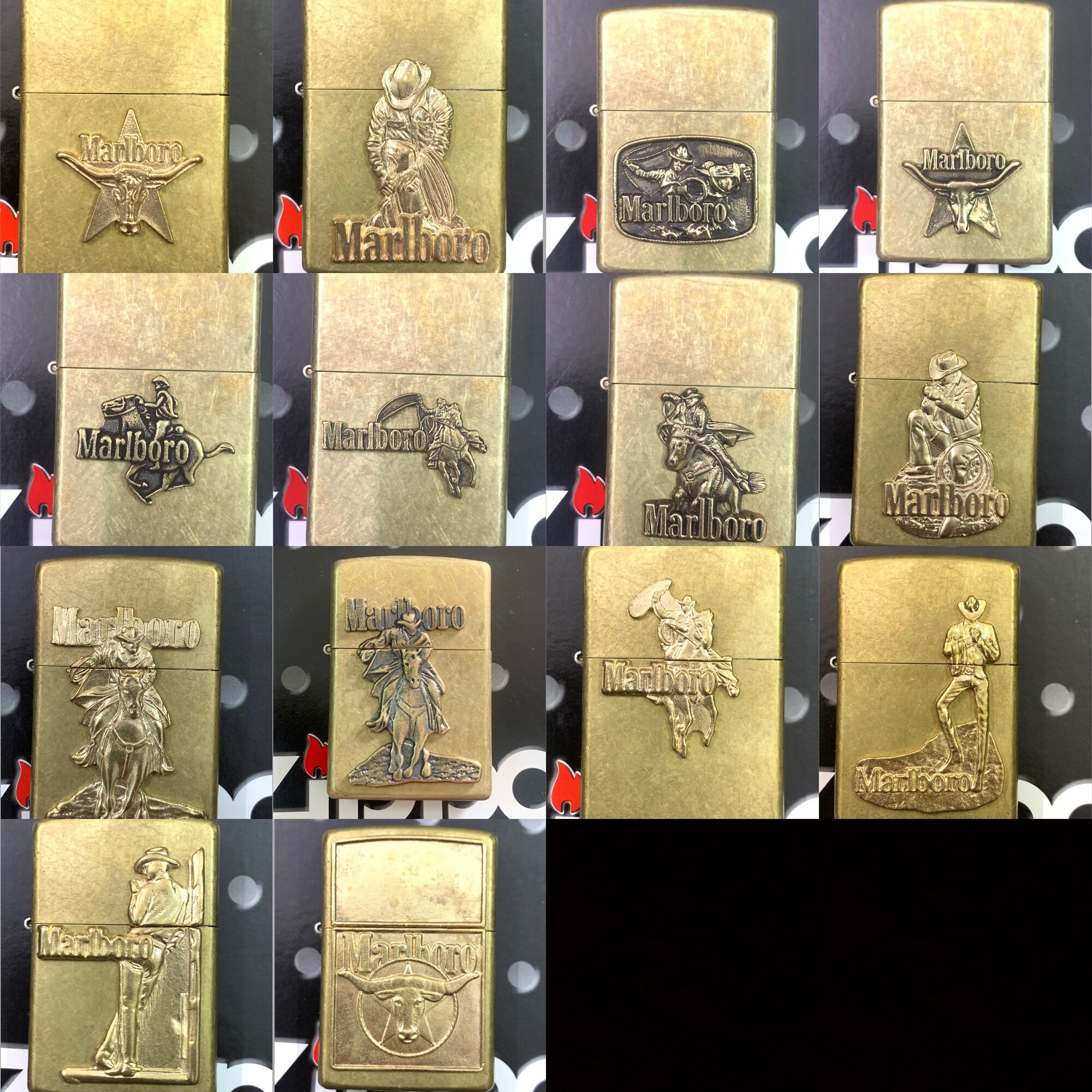 Emblem dán zippo chủ đề cao bồi
