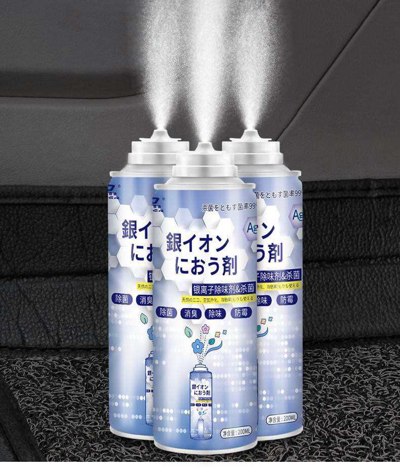 Xịt khử mùi ion bạc công nghệ Nhật Bản khử mùi ô tô