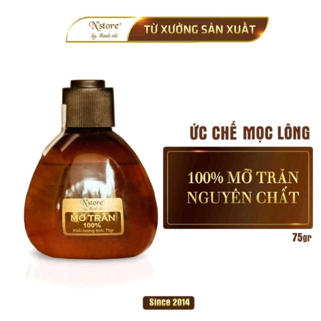 Mỡ trăn nguyên chất N'store, triệt lông, mờ rạn da