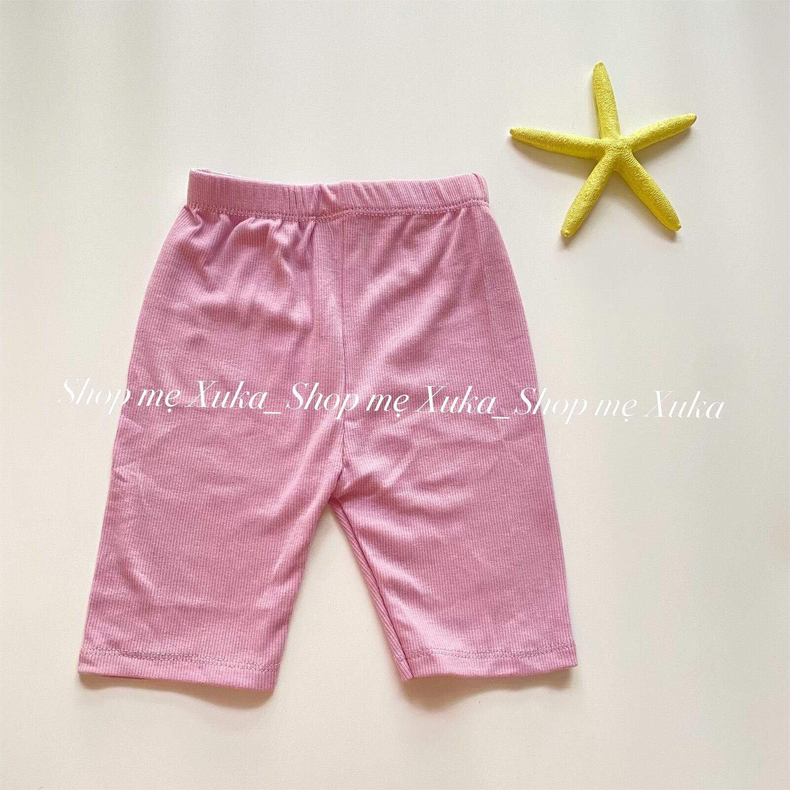 Quần legging lửng len tăm bé gái