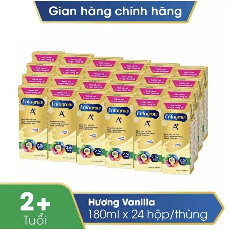 [Date 01/2023] Thùng 24 hộp sữa Enfagrow A+ 180ml