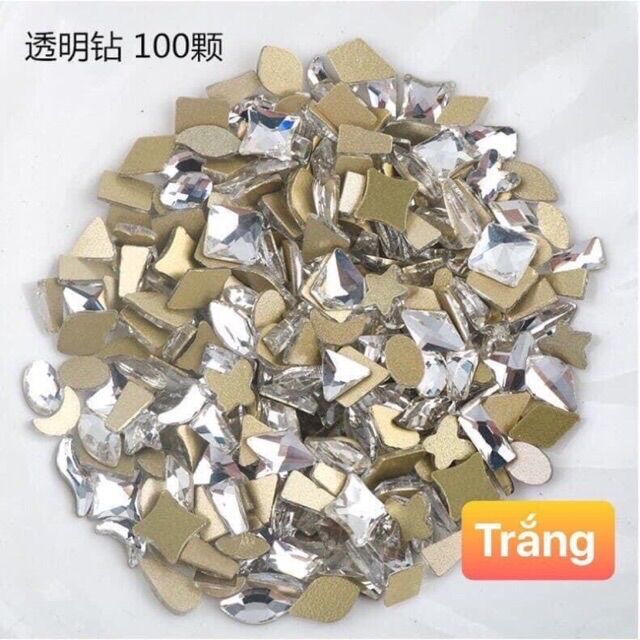 Đá chân bằng bịch 100 viên loại sáng đẹp chắc chân