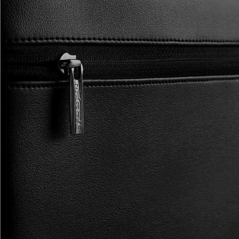 Balo Degrey Leather Basic Backpack Chất Da Simili Cao Cấp Chống Nước Cặp Da Đi Học Màu Đen Thời Trang Balo 2810 Shop
