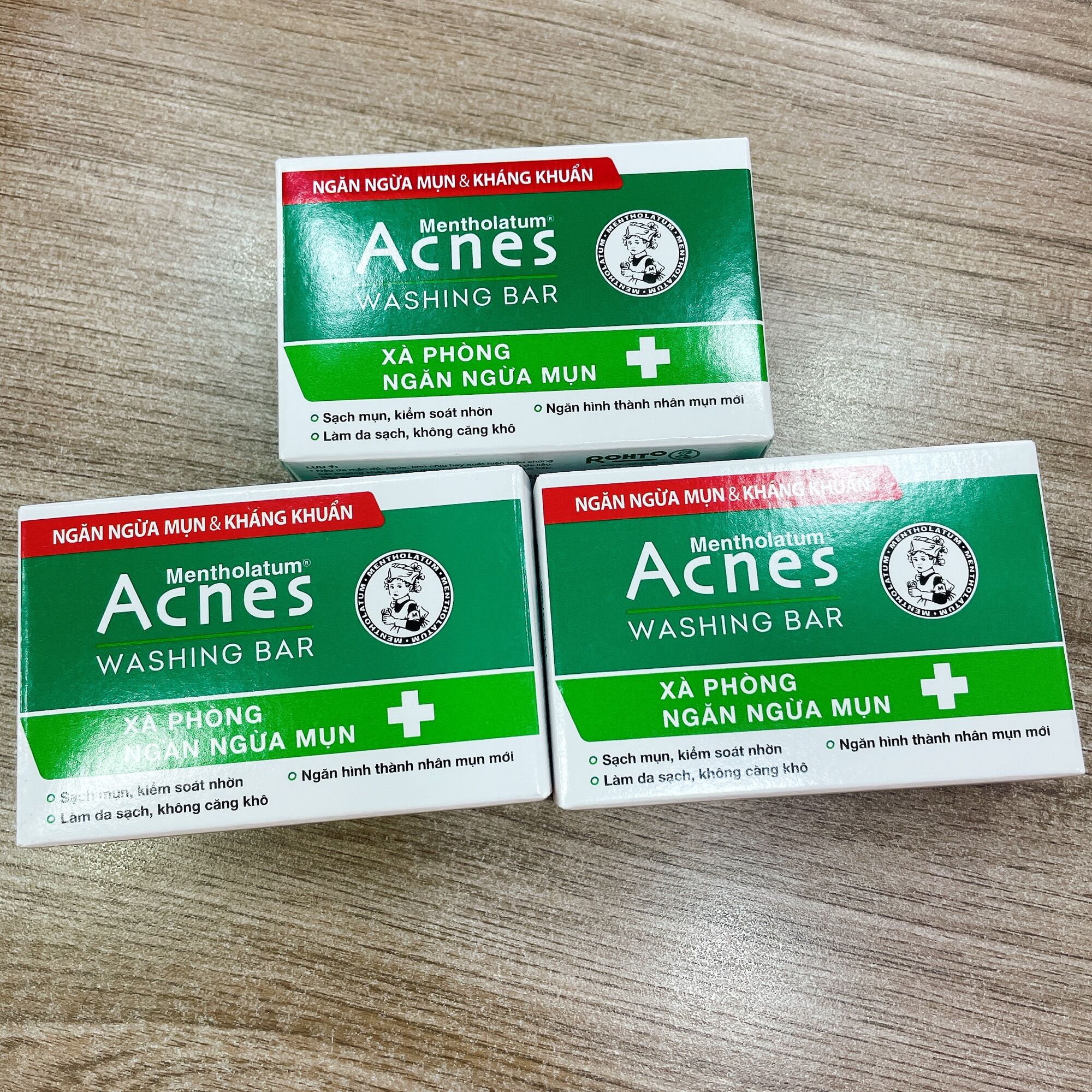 Xà Phòng Kháng Khuẩn Và Ngăn Ngừa Mụn Acnes - Acnes Washing Bar