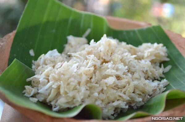 (500g) Cốm dẹp trắng cán mỏng
