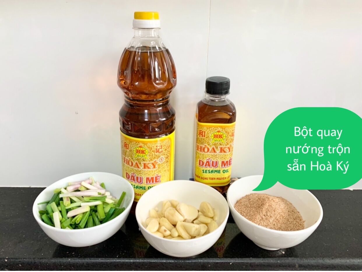 BỘT QUAY NƯỚNG trộn sẵn HEO GÀ VỊT 500gr