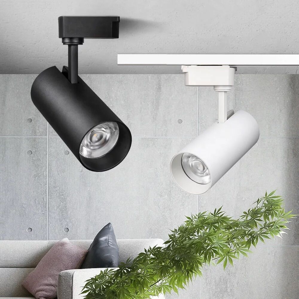 Đèn ray rọi shop - đèn ray ống bơ 12w. đèn led spot light 12w. đèn rọi ray 12w. kopri.