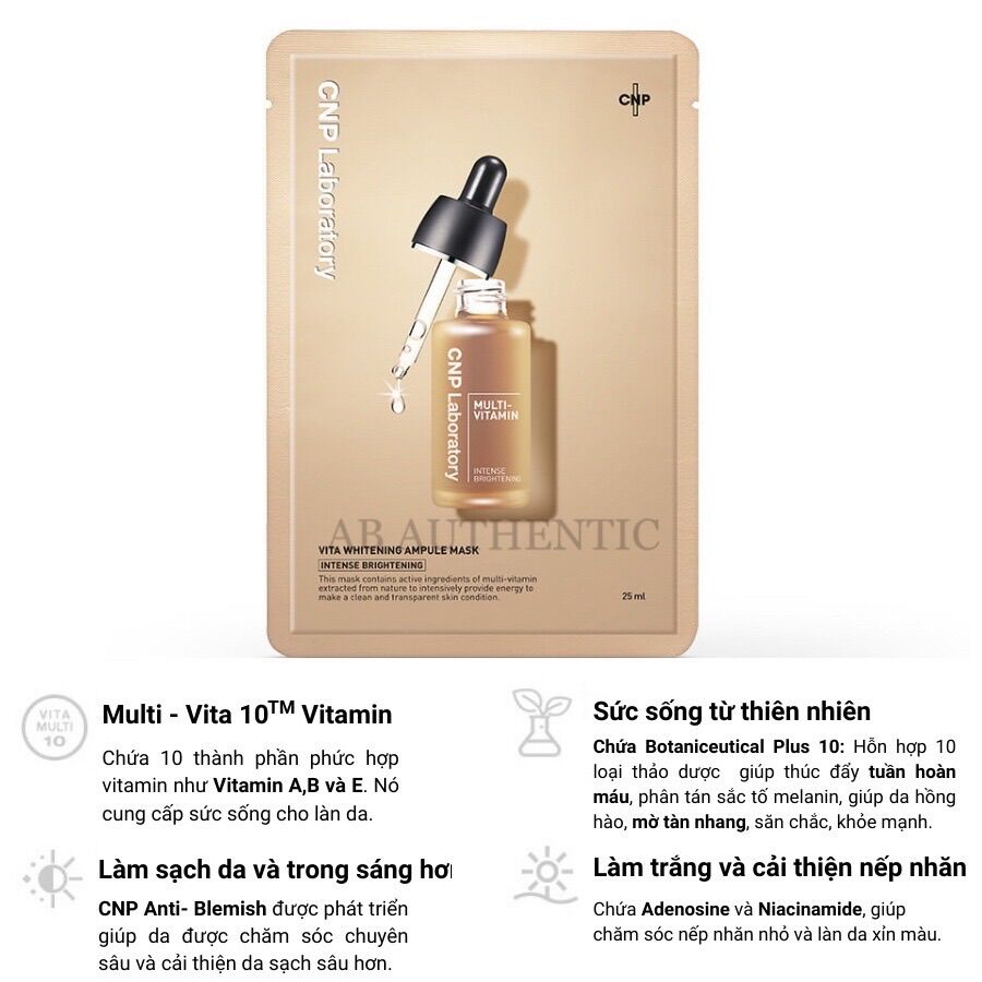 Mặt nạ CNP Laboratory Ampule Mask 25ml.