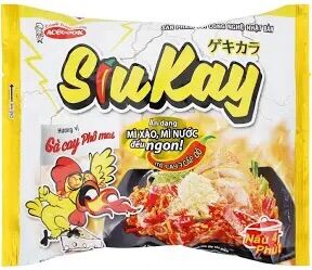 Mì Siukay Acecook vị hải sản / bò cay