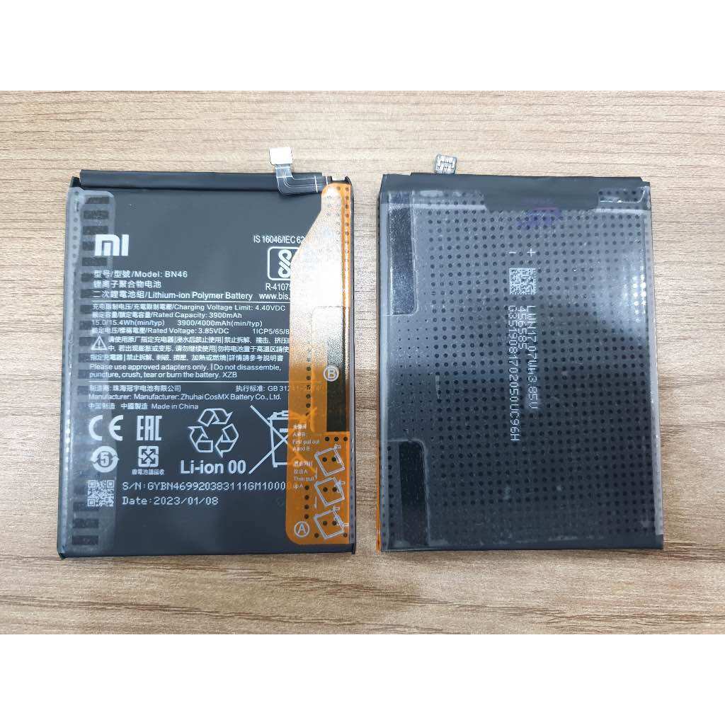 Pin xiaomi bn46 thay thế cho redmi 7 / redmi note 8, loại zin