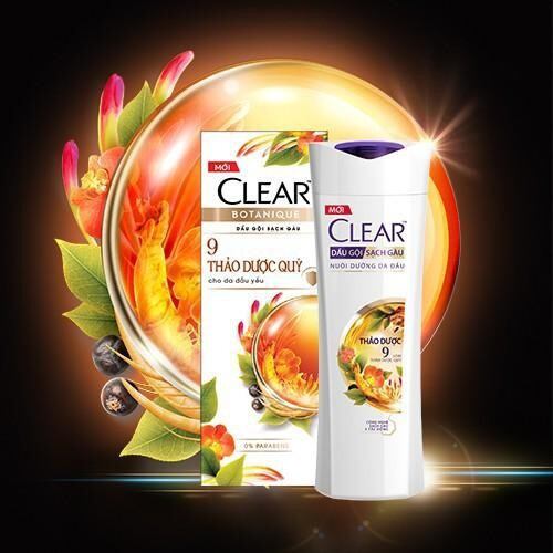 Dầu gội đầu clear loại 140ml