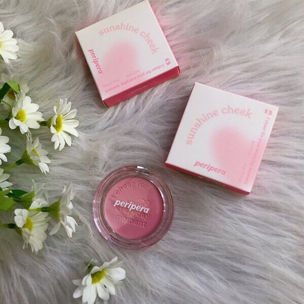 Phấn má hồng Peripera Sunshine Cheek 13 - Nice Pink