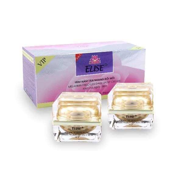 Kem bộ ngày và đêm elise nám tàn nhang đồi mồi 40g ×2