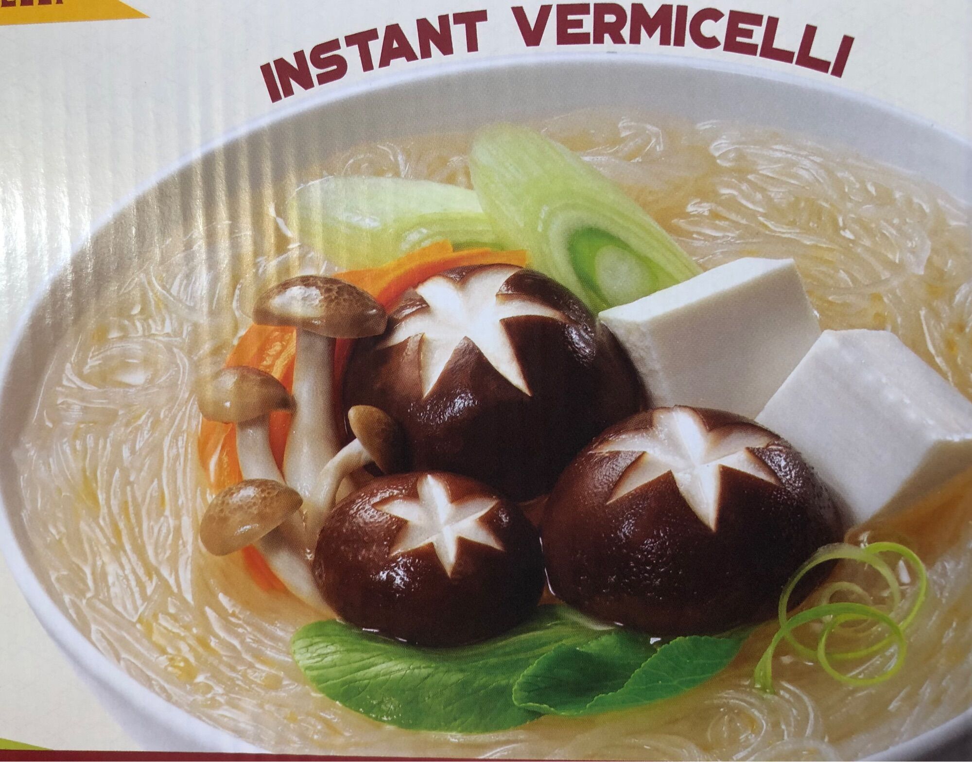 Miến chay Nấm Hương gói (15 gói/ thùng) - Vermicelli