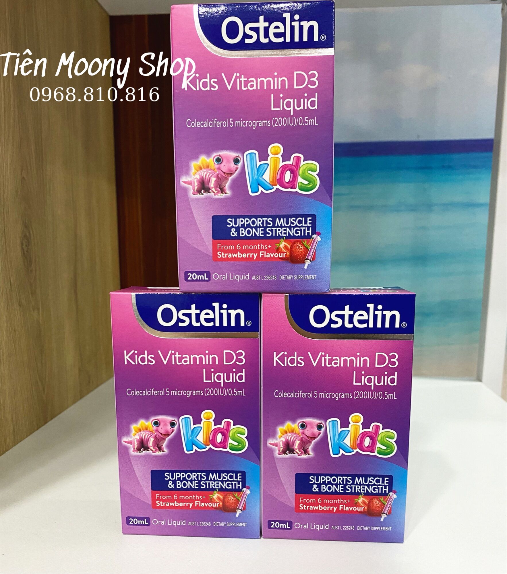 Vitamin d3 ostelin cho bé 6m trở lên