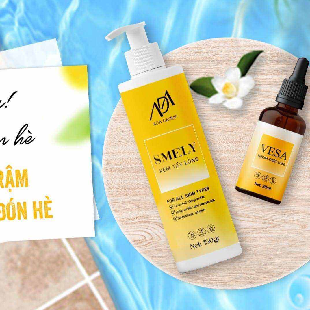 Combo Kem Tẩy lông ADA group