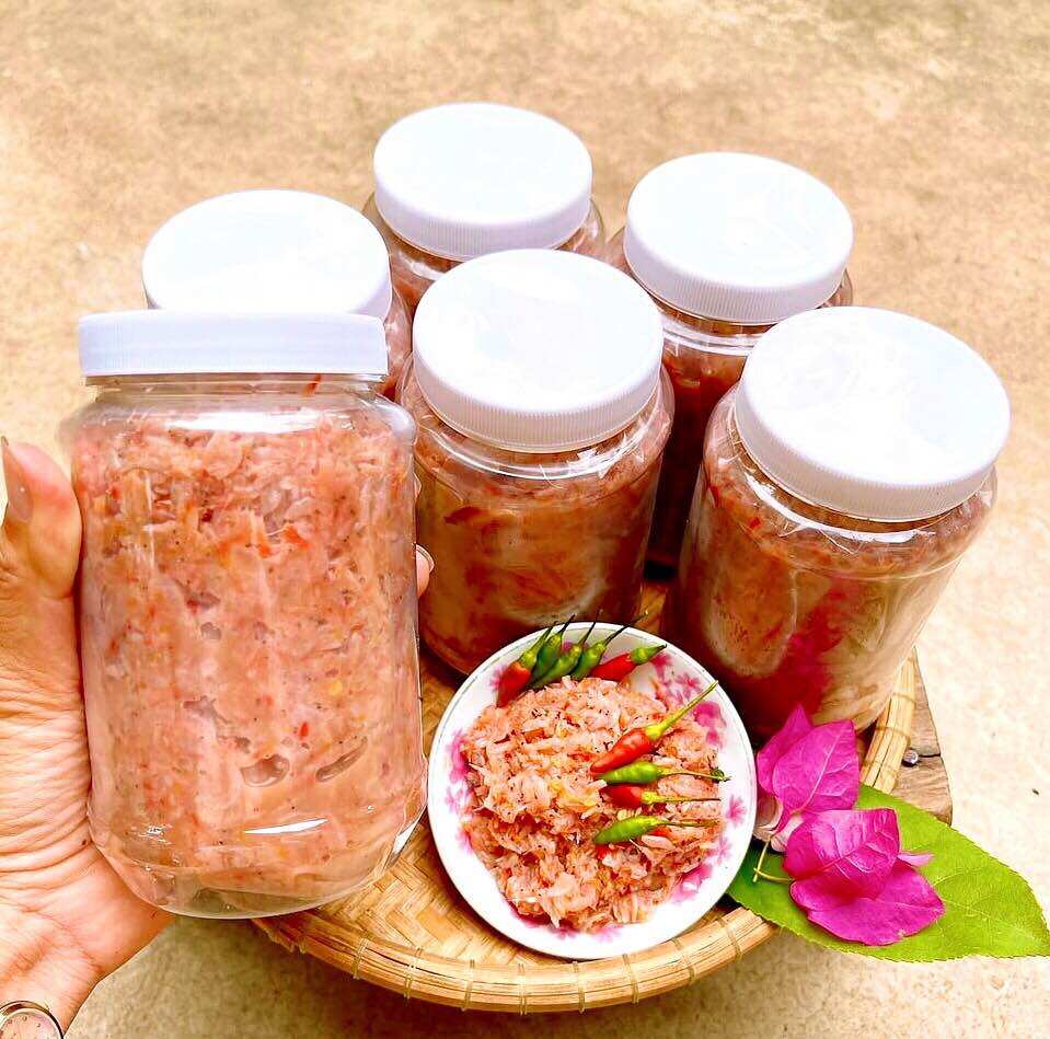 500gr mắm tép tươi bình định pha sẵn