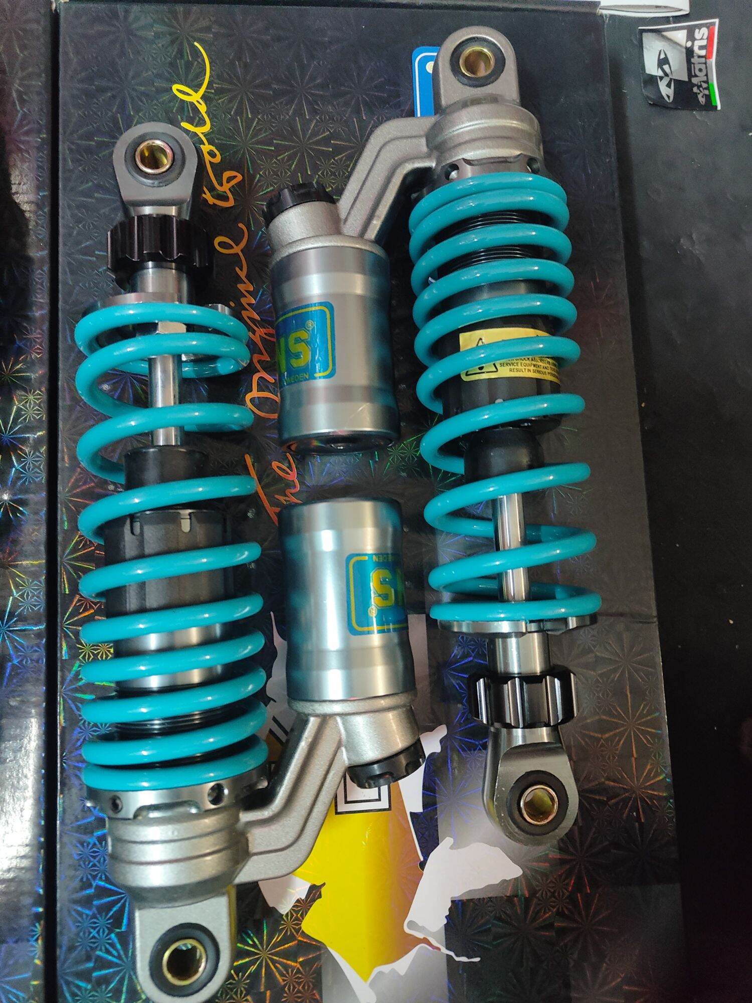Phuộc Nitron Ohlins bình dầu lắp Sirius Jupiter Taurus Cub 78 Max Dr Wave Rs Win Charly Axelo Caphe Future Blade Suviva...
