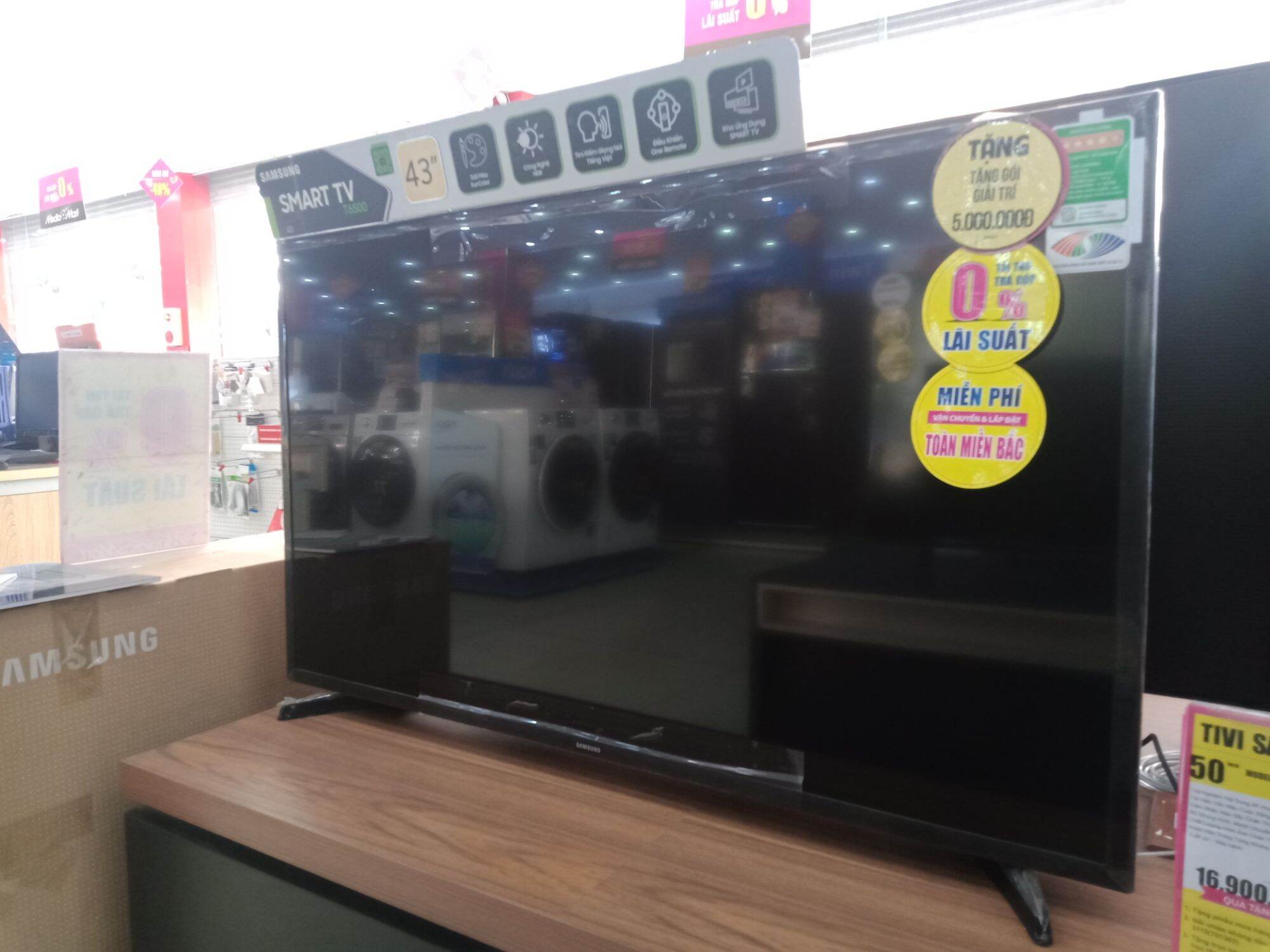 tivi samsung smart tivi 43t6500