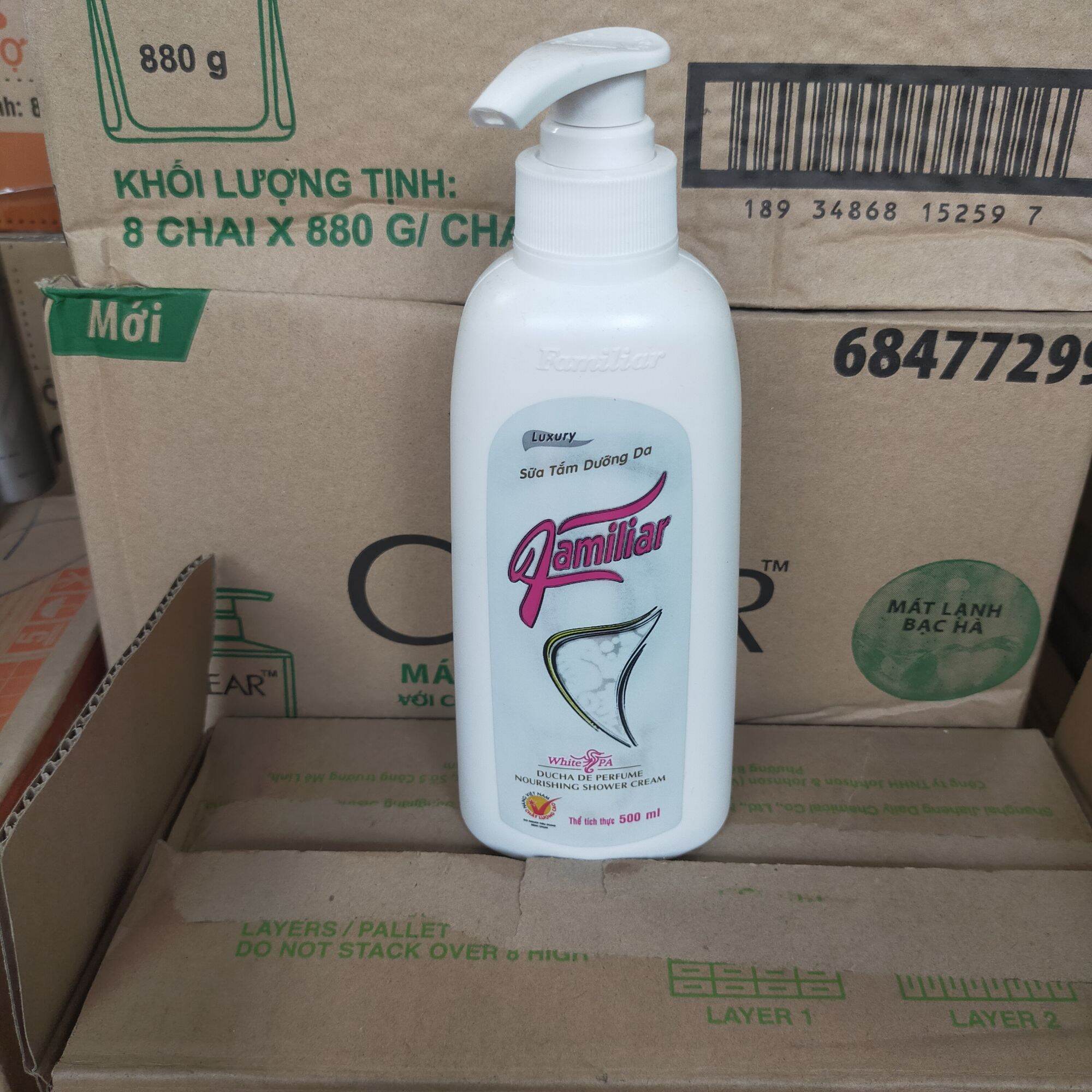 [Hcm]Sữa Tắm Dưỡng Da Familiar 500Ml