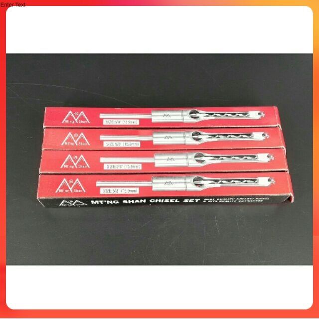 Mũi Khoan Gỗ Đục Mộng Vuông Từ 6mm-12mm