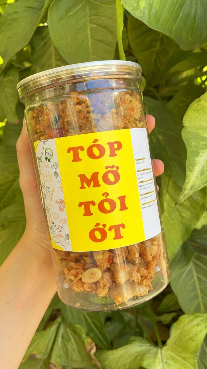 Tóp mỡ tỏi ớt hũ 250gr