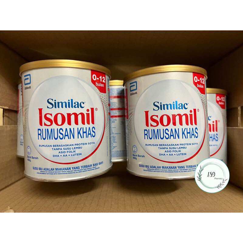 Sữa CÔNG THỨC SIMILAC ISOMIL 400gr