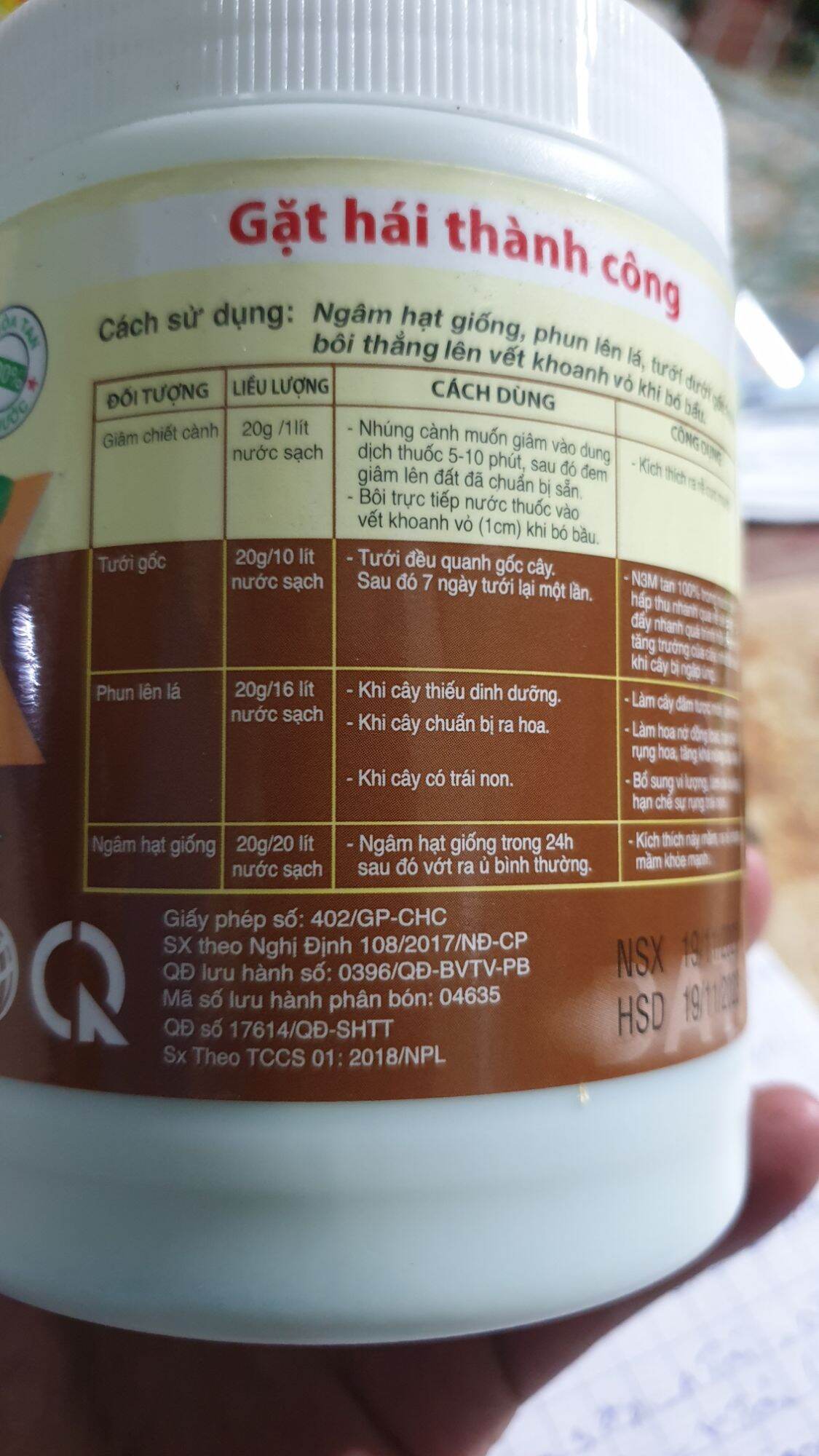 Ra Rễ Cực Mạnh - N3M - 500G