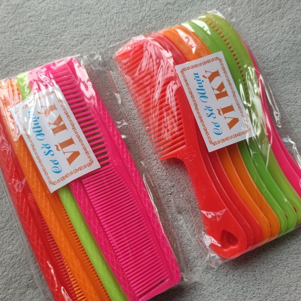 💥set sỉ_ 50 lược vĩ ký nhựa dẻo lớn