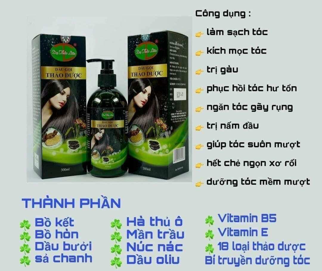 Dầu gội Thảo dược Dạ Thảo Liện