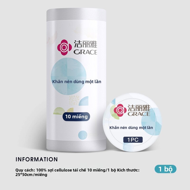 Grace | Disposable Thicker Hygroscopic Facial Towel Roll - 6