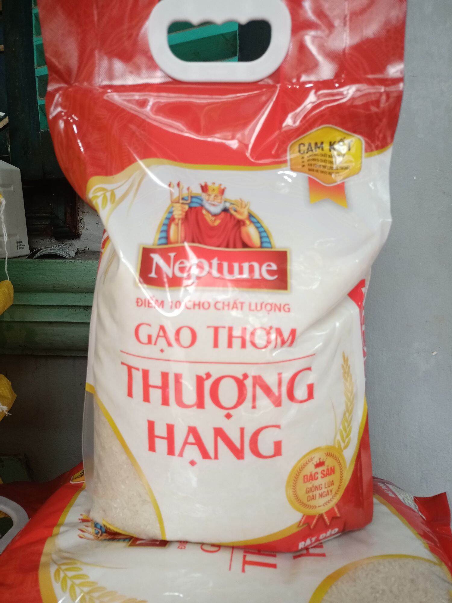 Gạo thơm thượng hạng Neptune túi 5kg