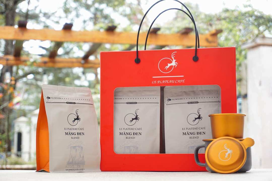 Cà phê Măng Đen Blend - cà phê trái chín nguyên chất (bột pha phin - 250gr)