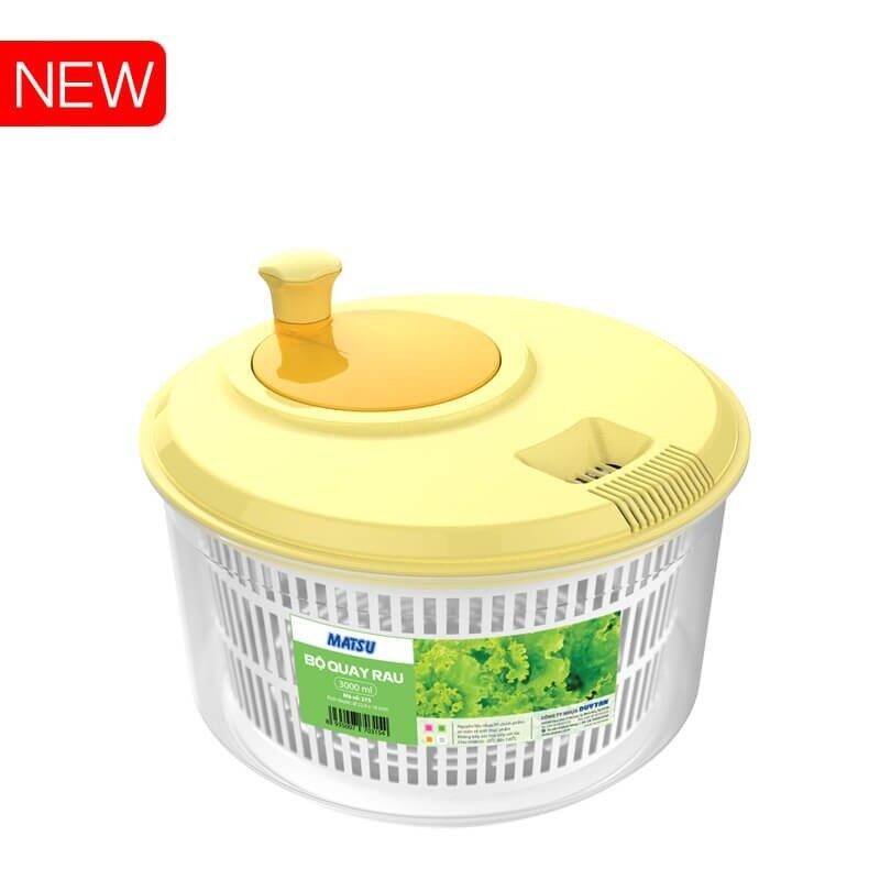 Rổ quay rau/ củ Duy Tân cỡ to 26cm -4.2l