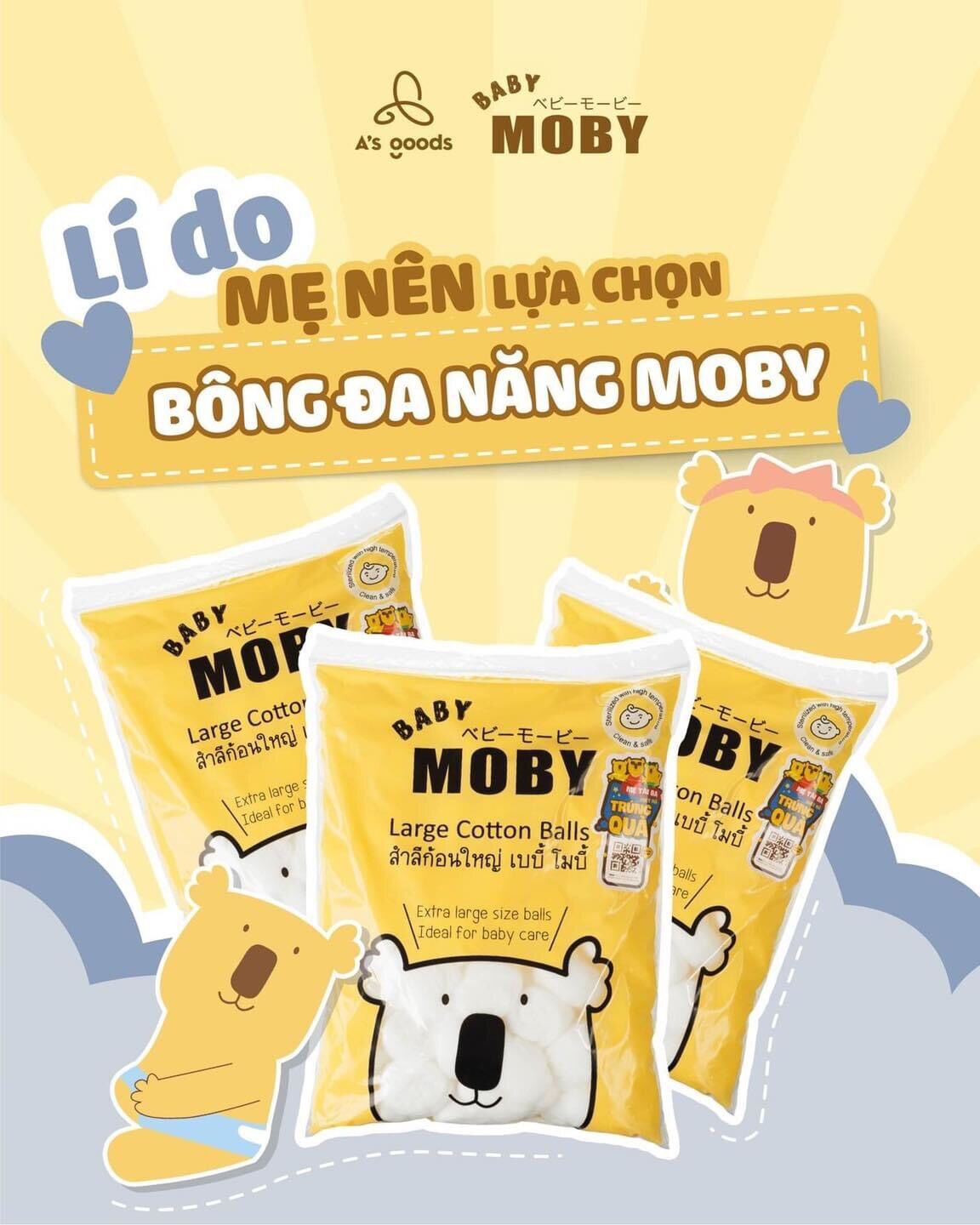 BÔNG GÒN ĐA NĂNG MOBY