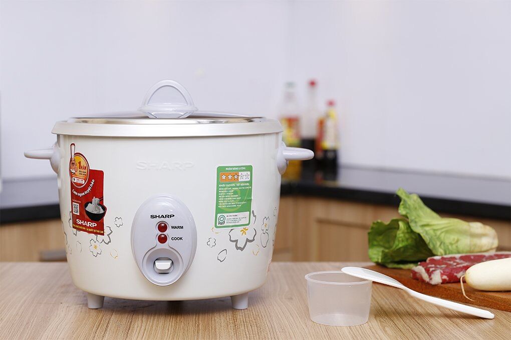 Nồi cơm điện Sharp 2.2 lít KSH-D22V - HÀNG CHÍNH HÃNG