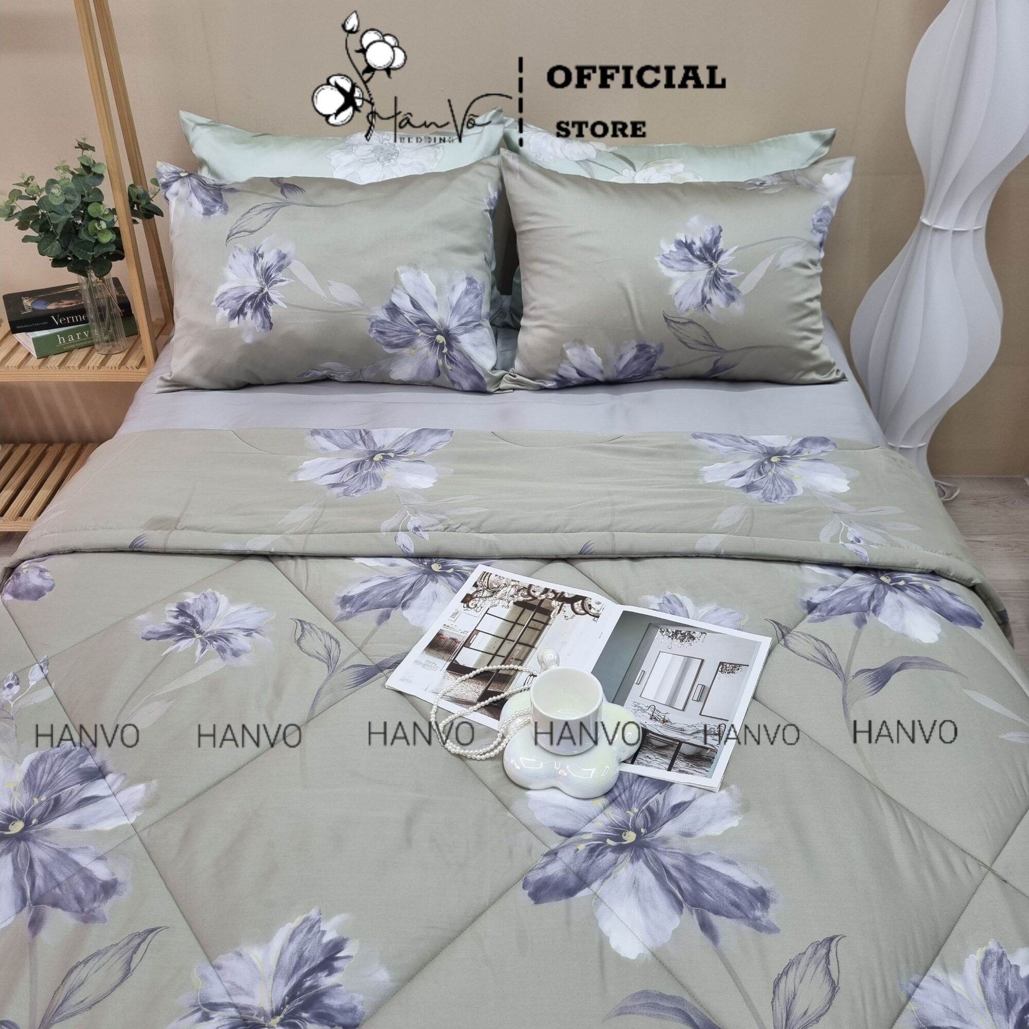 Chăn Mềm Vỏ Chăn Mền 2mx2m2 Lụa Tencel Hân Võ cao cấp