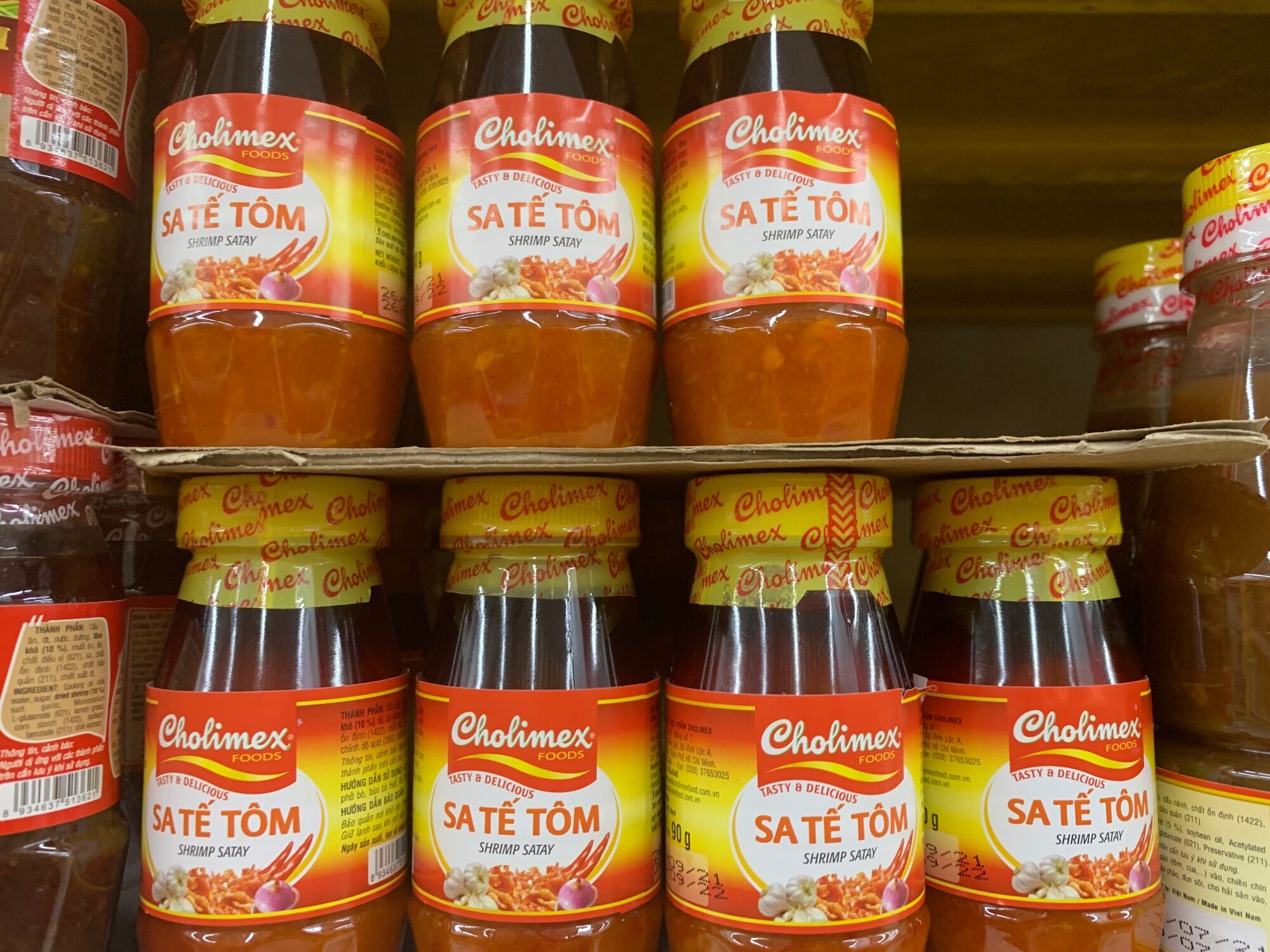 Sate tôm/ sate Xo cholimxex