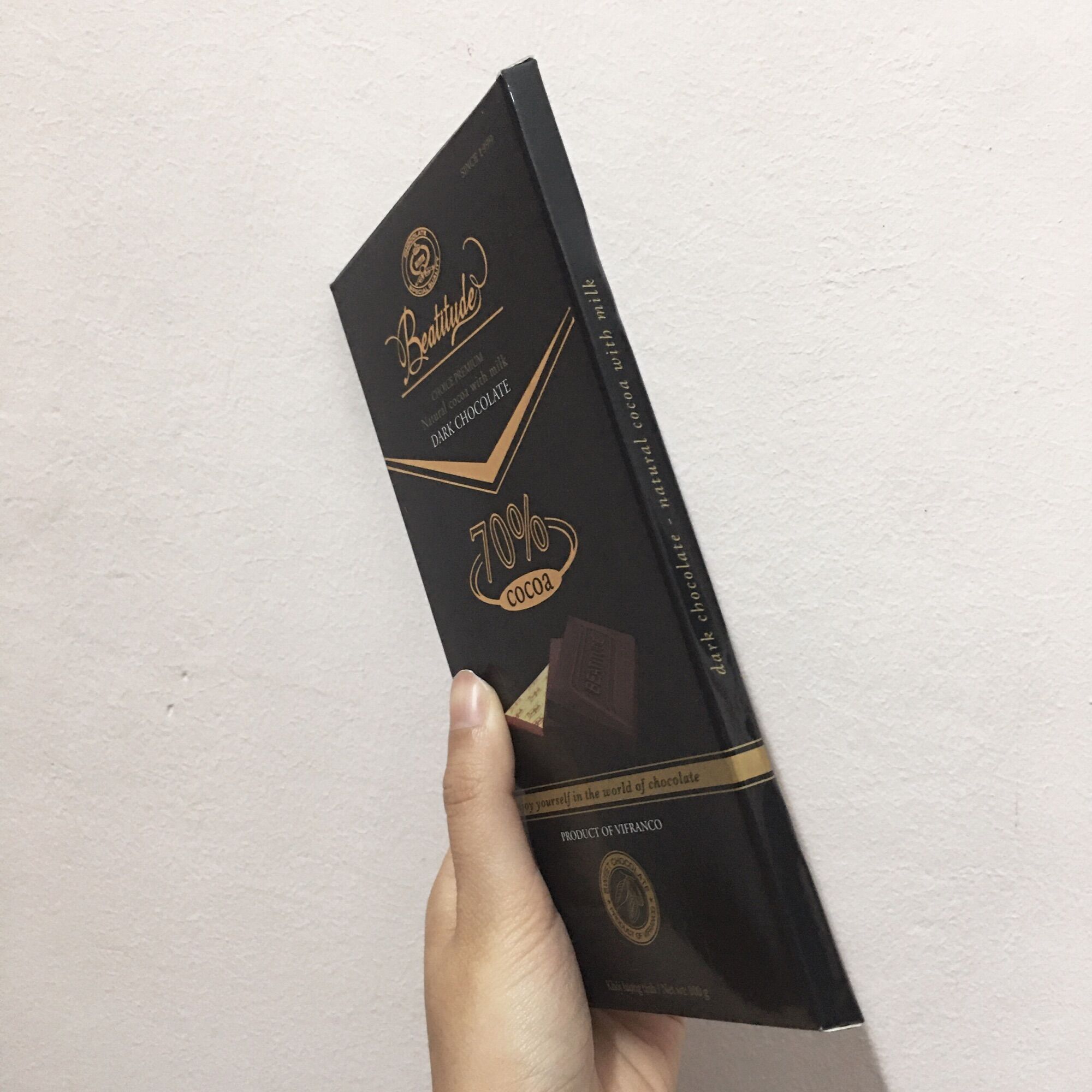 Socola Đen Beatitude 70% Cacao Thanh 100g HSD 12/2023