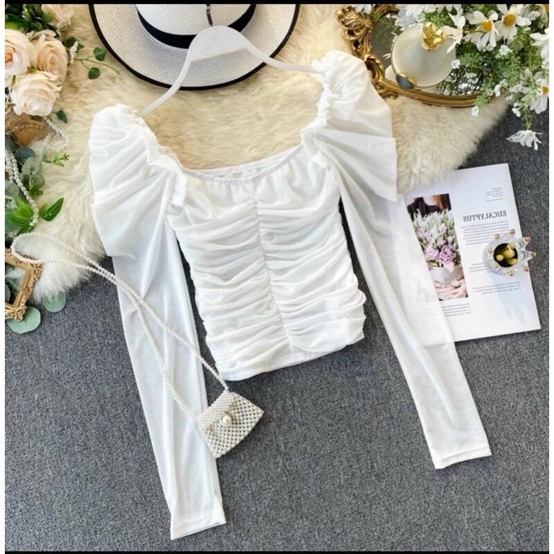 (SHOP TÁO ĐỎ BIGSIZE 50kg đến 90kg) áo kiểu tay dài bigsize