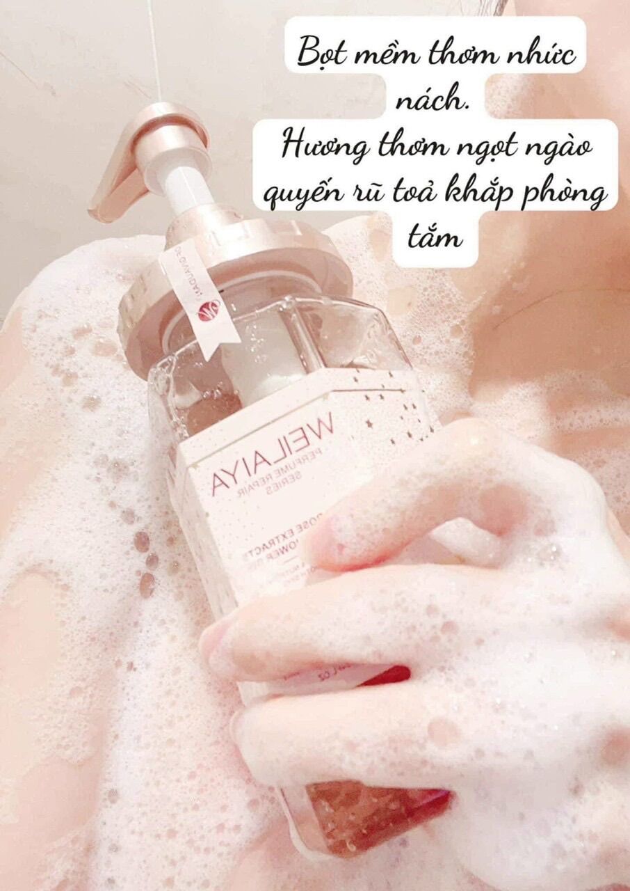Sữa tắm nước hoa Weilaiya 450ml