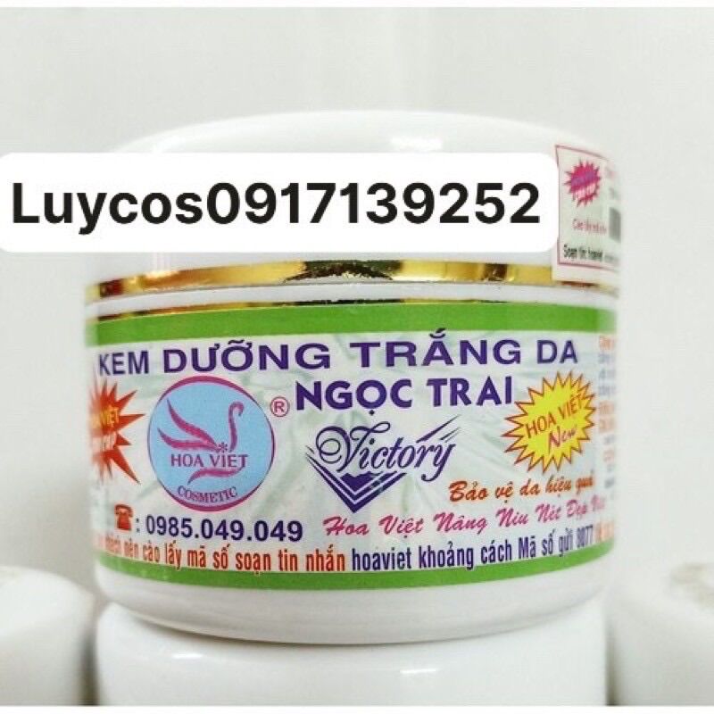Kem victory dưỡng trắng da ngọc trai hoa việt