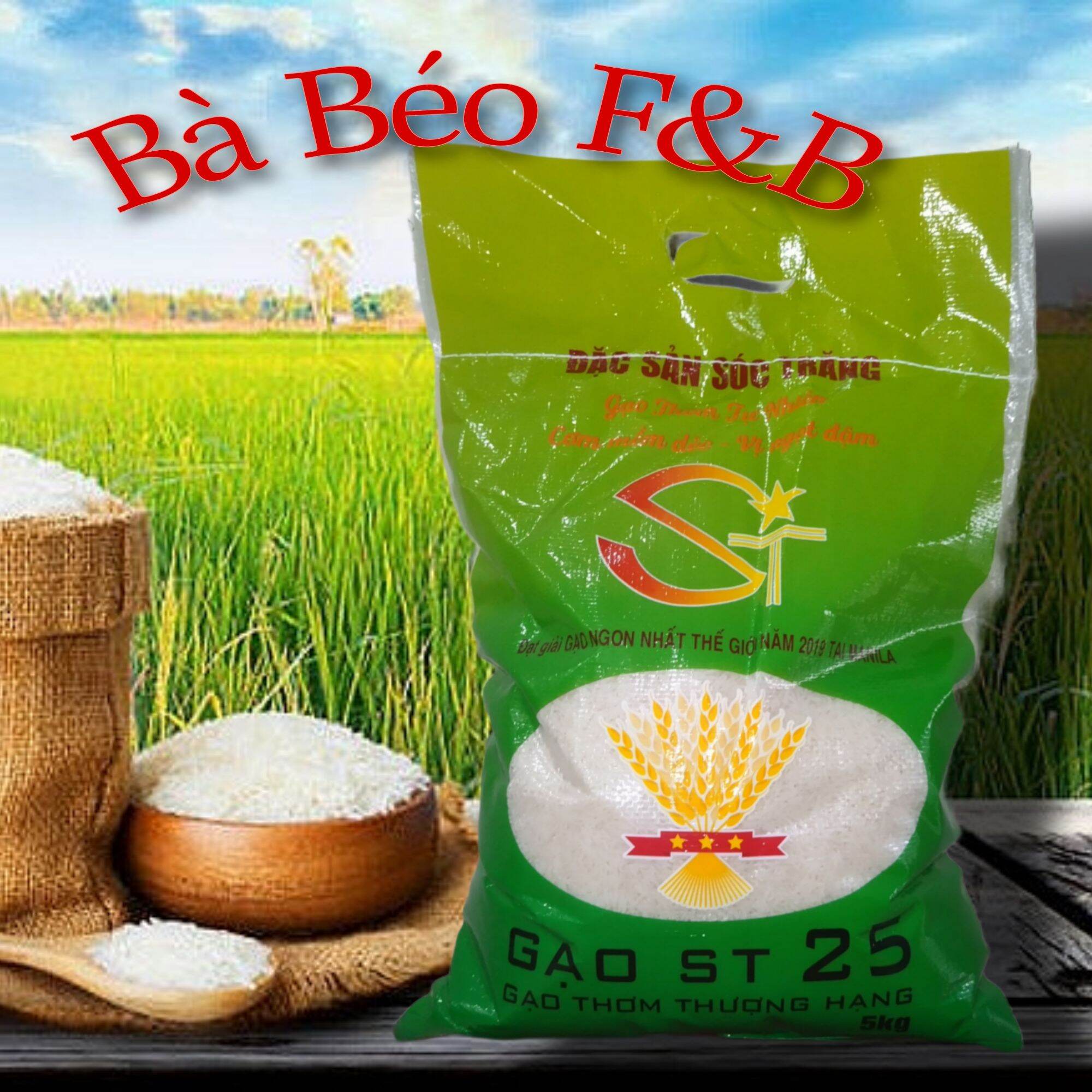 Gạo ST25 túi 5kg