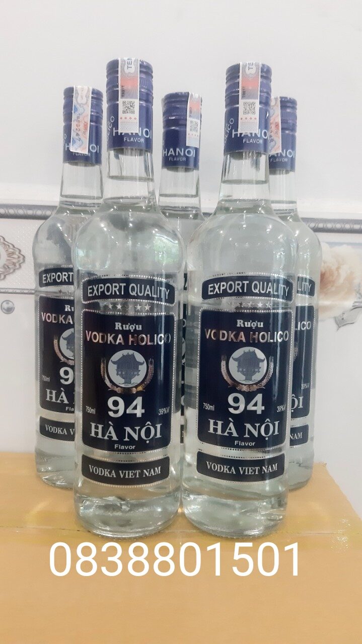 Vodka Hà Nội nhãn xanh 750ml
