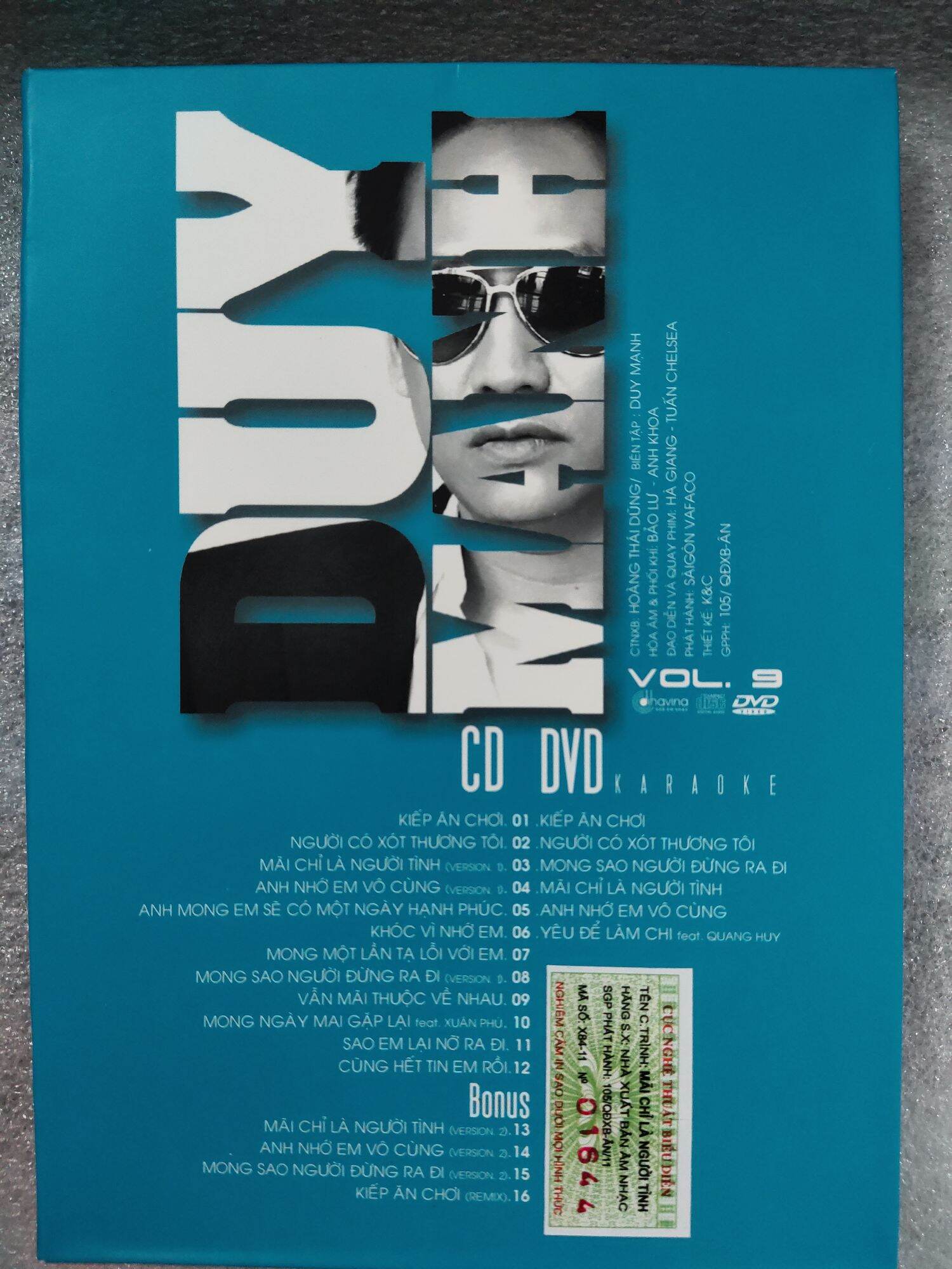 CD & DVD Mãi chỉ là người tình - Duy Mạnh