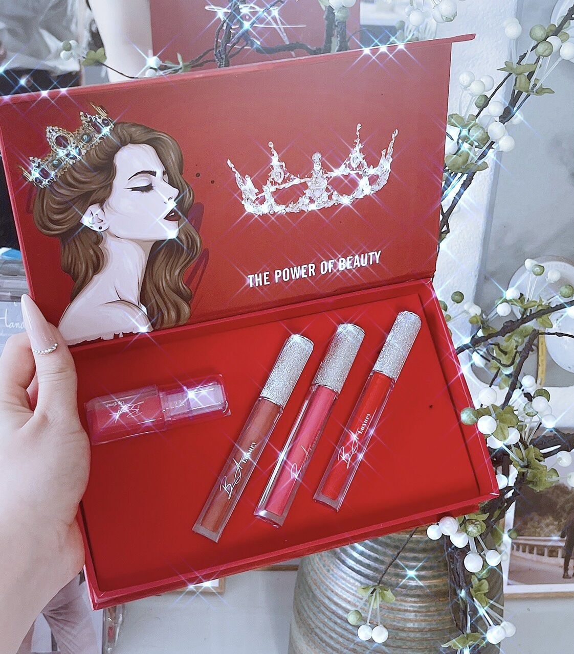 [ Đỏ cam - A01 ] Son hữu cơ không chì B.A Luxury màu son quốc dân