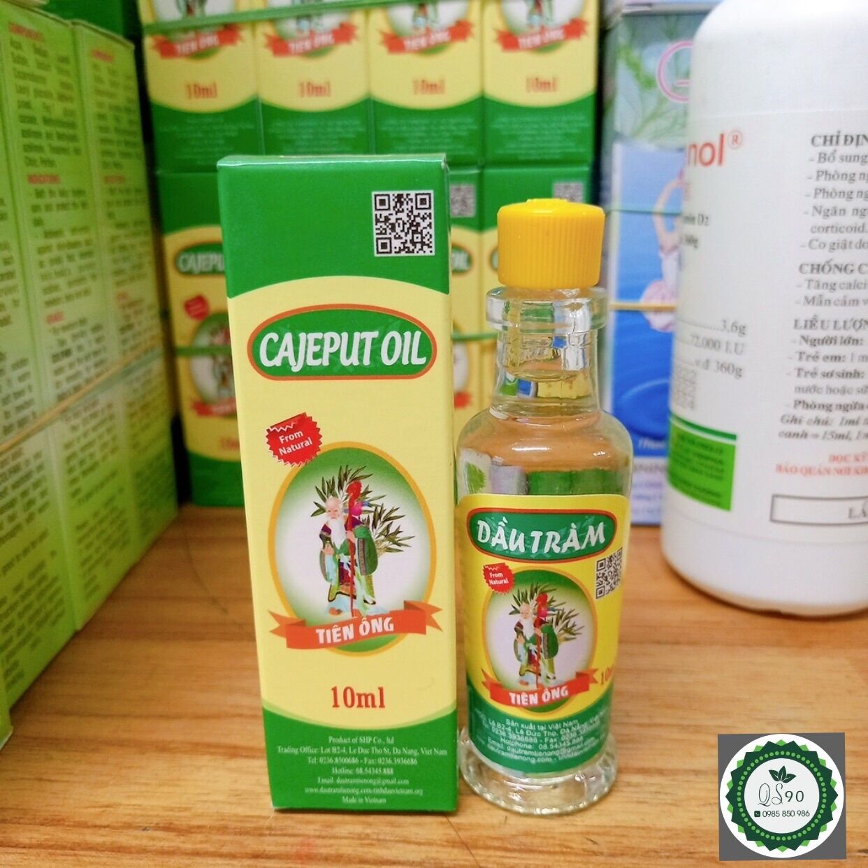 Dầu Tràm Tiên Ông 45ml,10ml