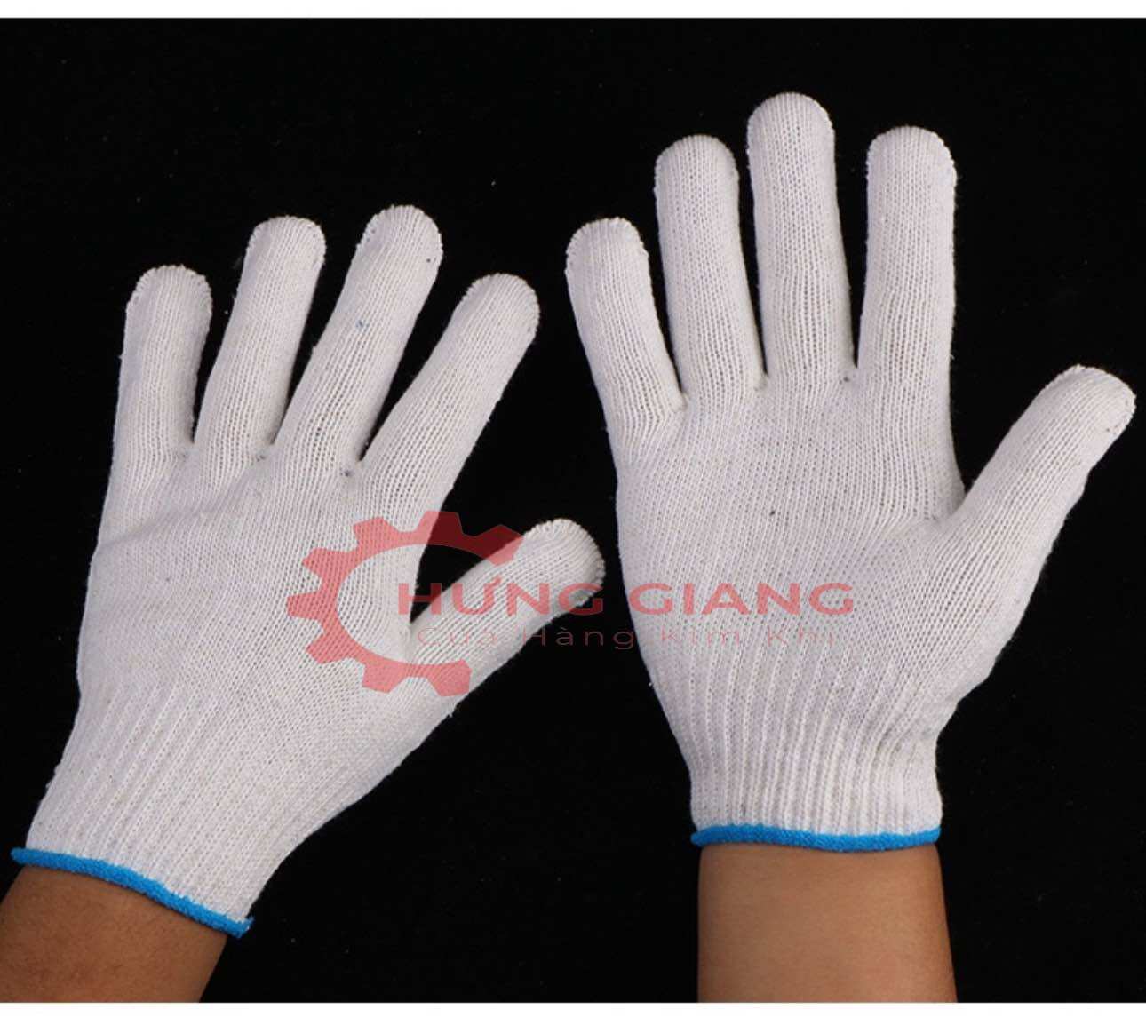 Combo 10 Đôi Găng Tay Sợi Trắng