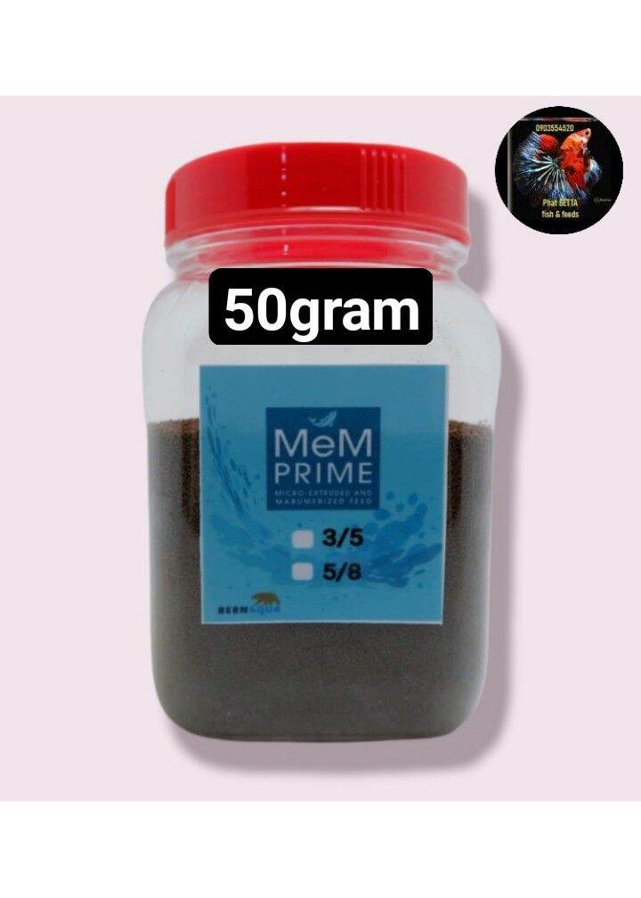 Số 3/5. cám mem prime. nhập khẩu bỉ. thức ăn cho cá