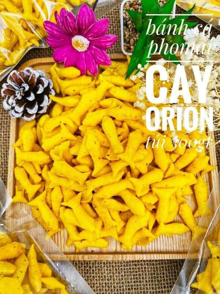 Bánh cá orion vị phô mai cay 500g